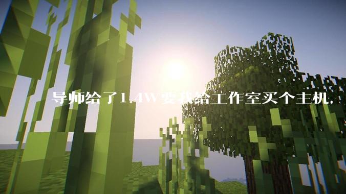 导师给了1.4W要我给工作室买个主机,是整机还是自己配?